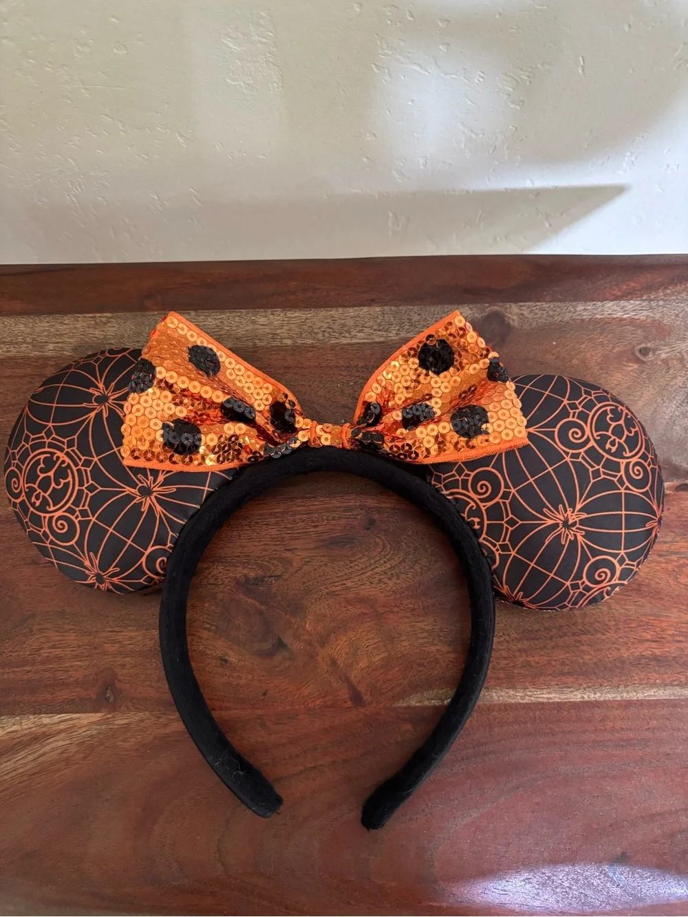 Halloween Minnie Mouse Ears Headband